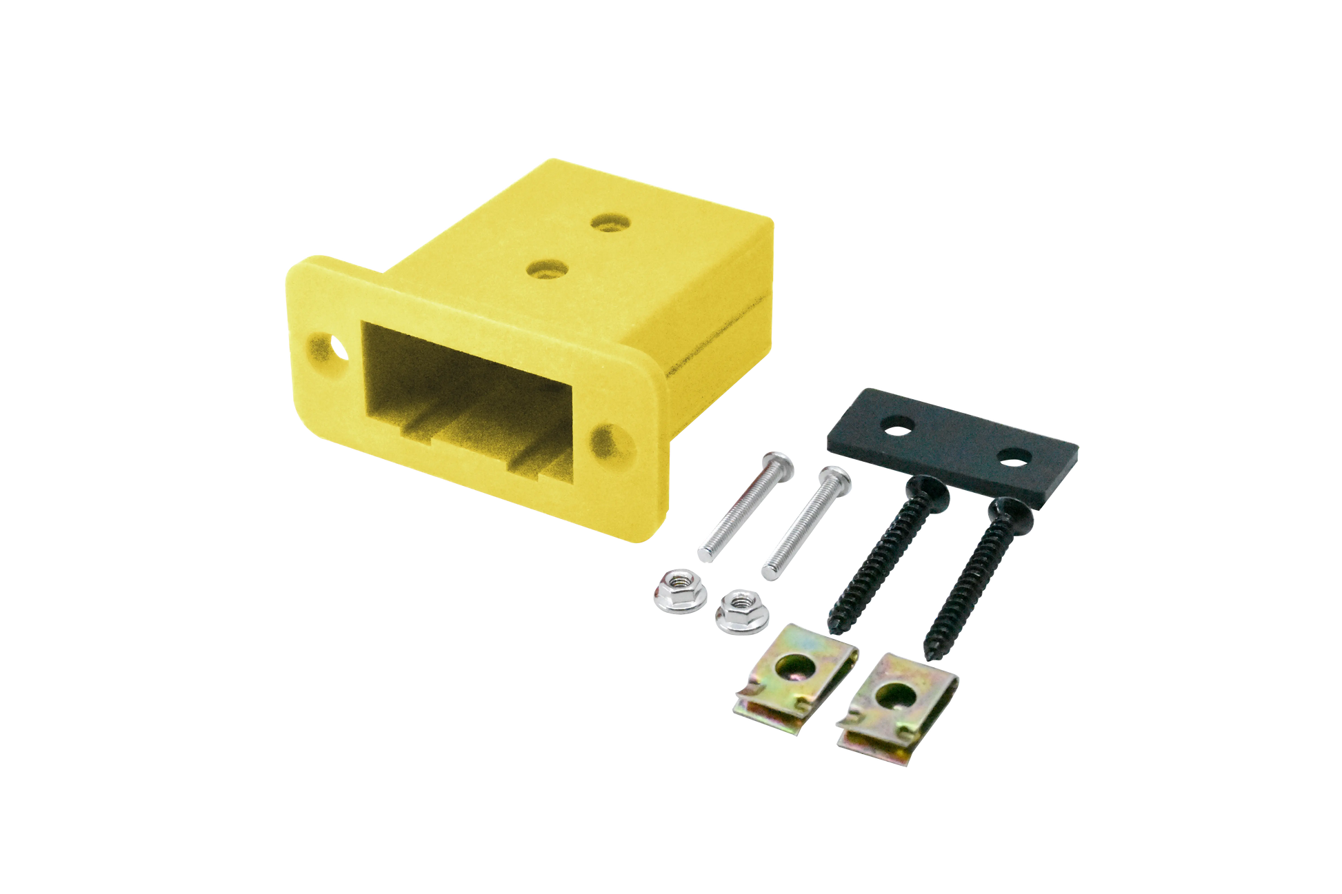 Trailer Vision 50A Anderson Connector Cover Assembly (TVF-ANDO-50) Yellow