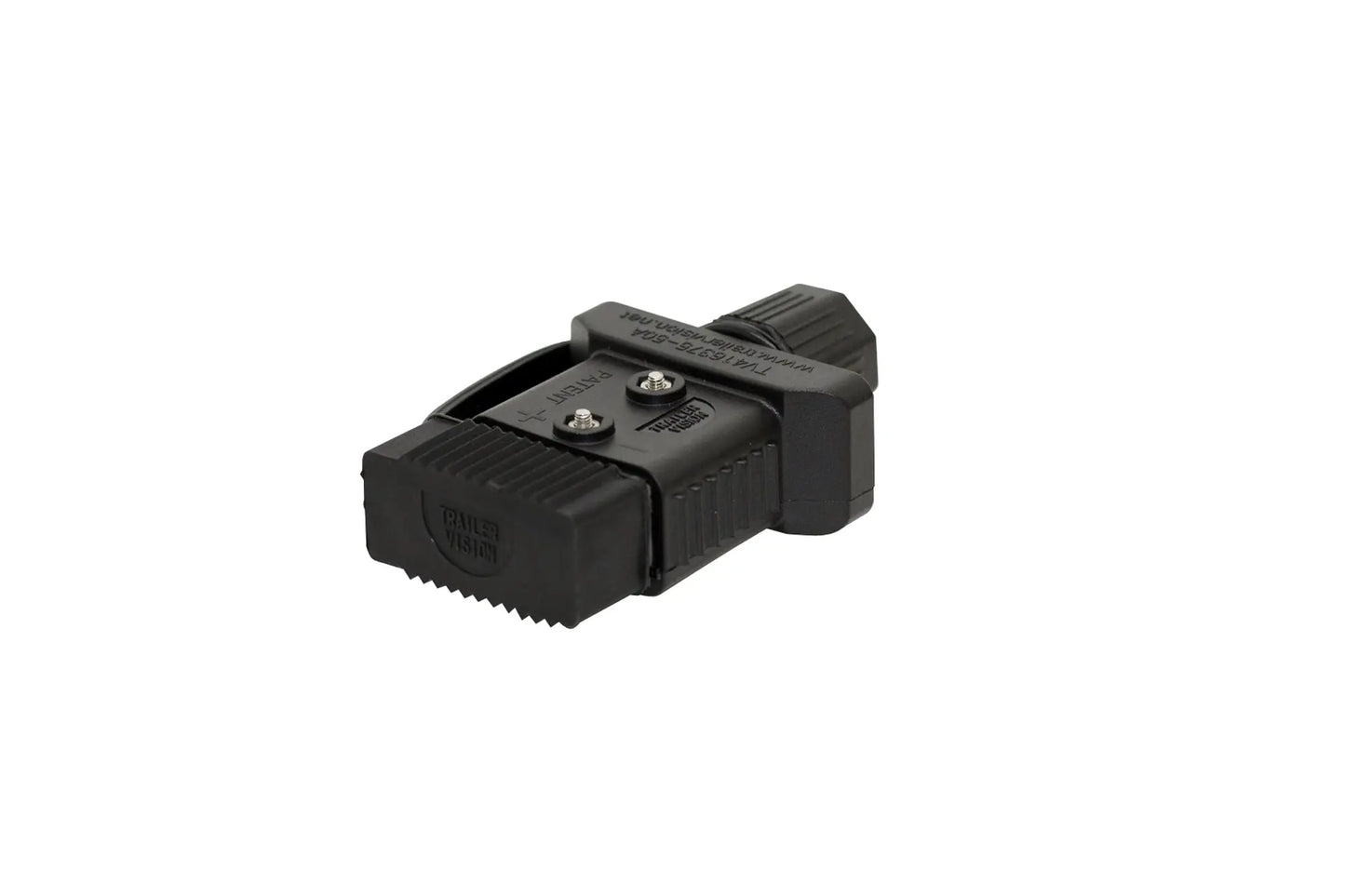 Trailer Vision 50A Connector Cover Assembly - Black with UV Rubber Cover