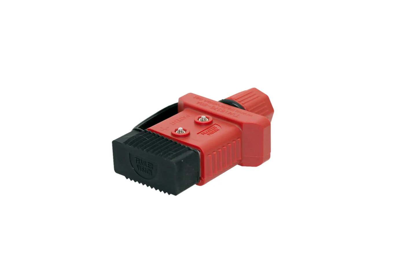 Trailer Vision 50A Connector Cover Assembly - Red with UV Rubber Cover