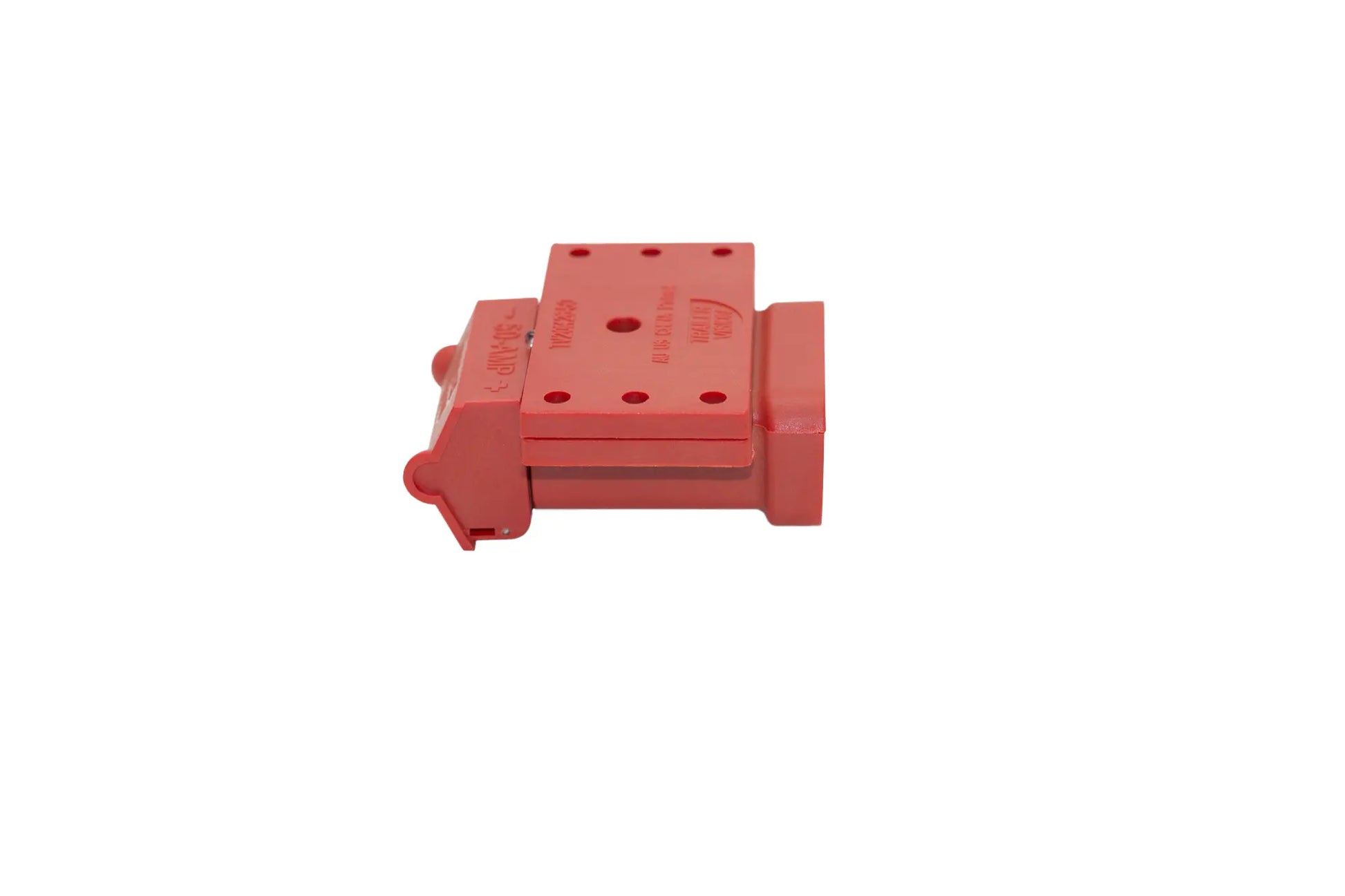 Trailer Vision Red 50 Amp Surface Mount Anderson Connector Cover with Red LED