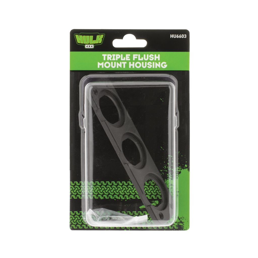 HULK 4x4 Triple Flush Mount Housing