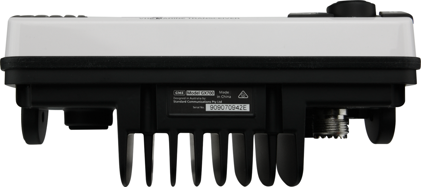 GME VHF Marine Radio - White