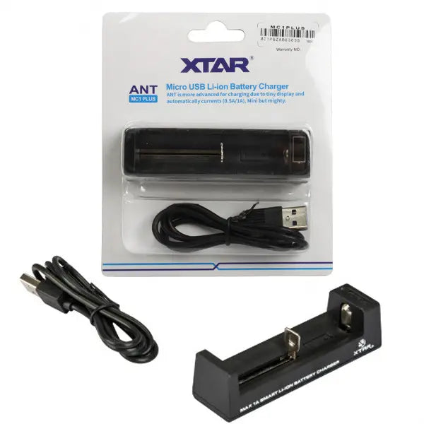 XTAR MC1 PLUS USB Lithium-Ion Battery Charger - Single Bay