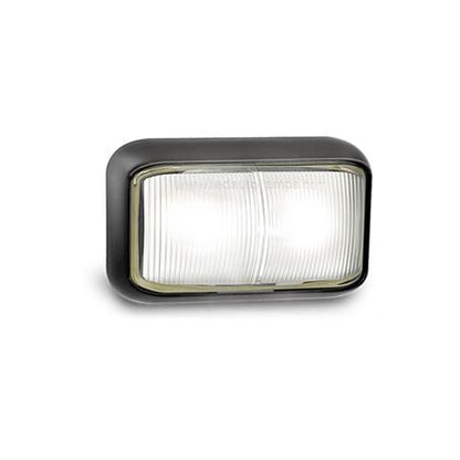 LED 10/30V Front Outline Position Marker With 2 White LED