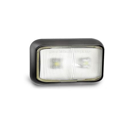 LED 10/30V Front Outline Position Marker With 2 White LED