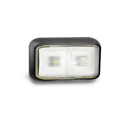LED 10/30V Front Outline Position Marker With 2 White LED