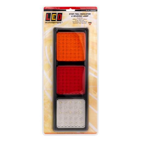 12/24V Stop/Tail/Indicator/Reverse Assembly With 123 LEDs