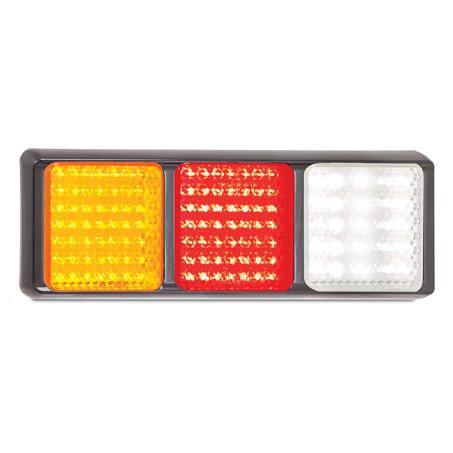 12/24V Stop/Tail/Indicator/Reverse Assembly With 123 LEDs