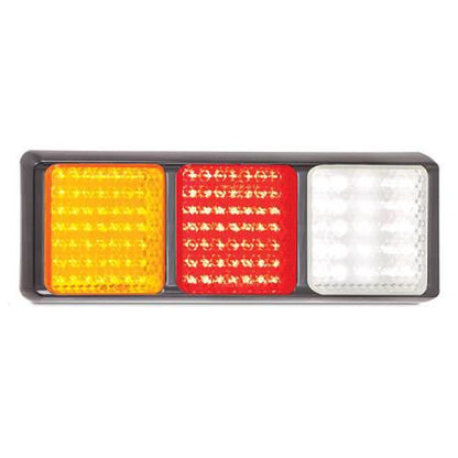 12/24V Stop/Tail/Indicator/Reverse Assembly With 123 LEDs
