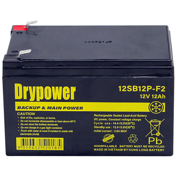 12V 12Ah Sealed Lead Acid Battery