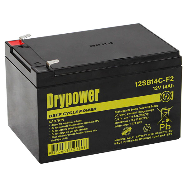 12V 14Ah Sealed Lead Acid Battery