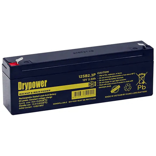 Drypower 12V 2.3Ah SLA Battery