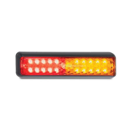 12V/24V LED Stop/Tail/Indicator Lamp with Black Bracket