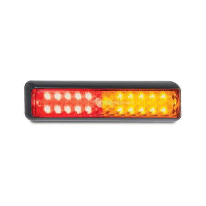 12V/24V LED Stop/Tail/Indicator Lamp with Black Bracket