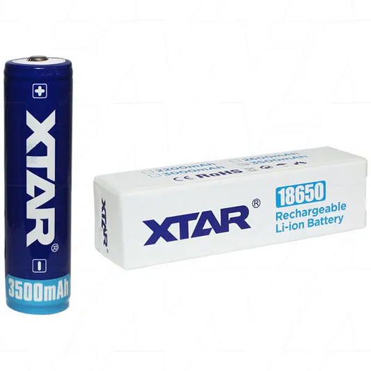 18650 3500mAh Li-Ion Rechargeable Battery - 3.6V (BP1)