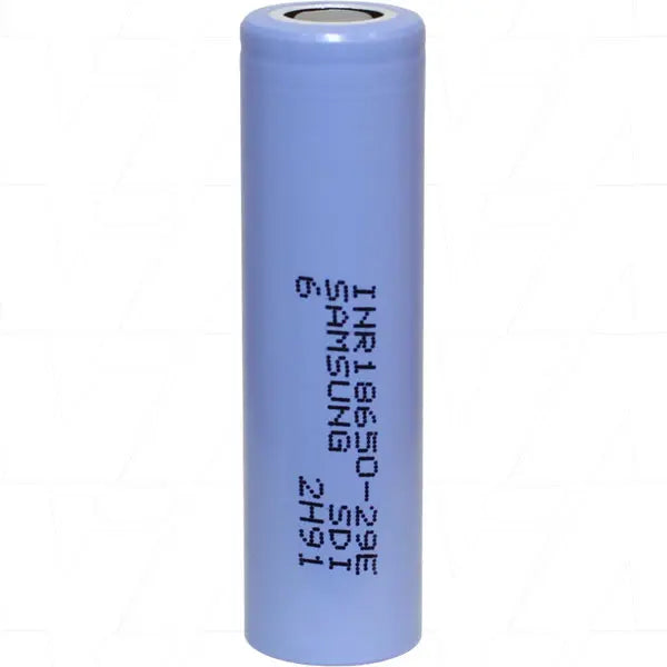 18650 Lithium-Ion Battery – 3.6V 2900mAh (INR18650-29E)