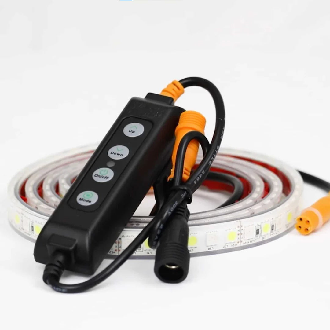 1m Stick-On Tri-Colour Flexible LED Tape Light