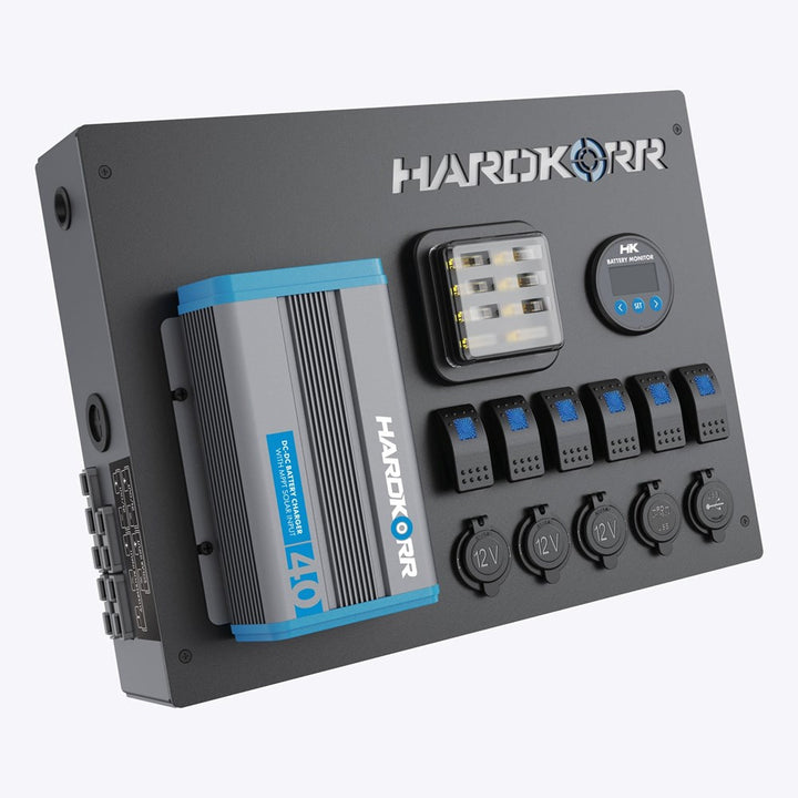 12V Power Control Hub W/40A DC-DC Charger