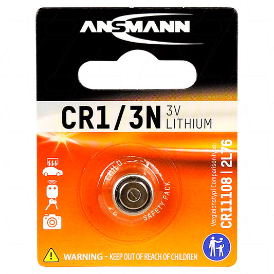 3V Lithium Battery CR1/3N