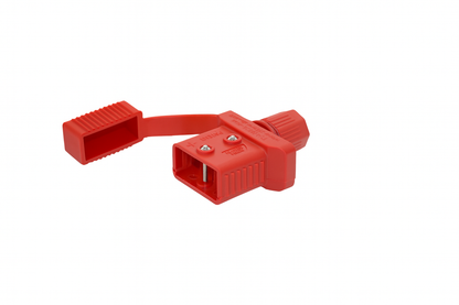 50A Connector Cover Assembly - Red with UV Rubber Cover