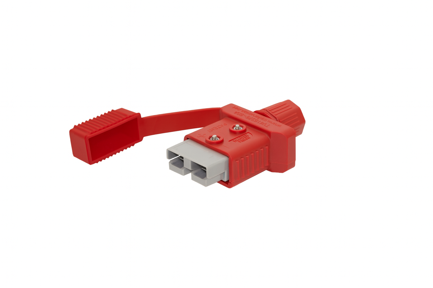 50A Connector Cover Assembly - Red with UV Rubber Cover