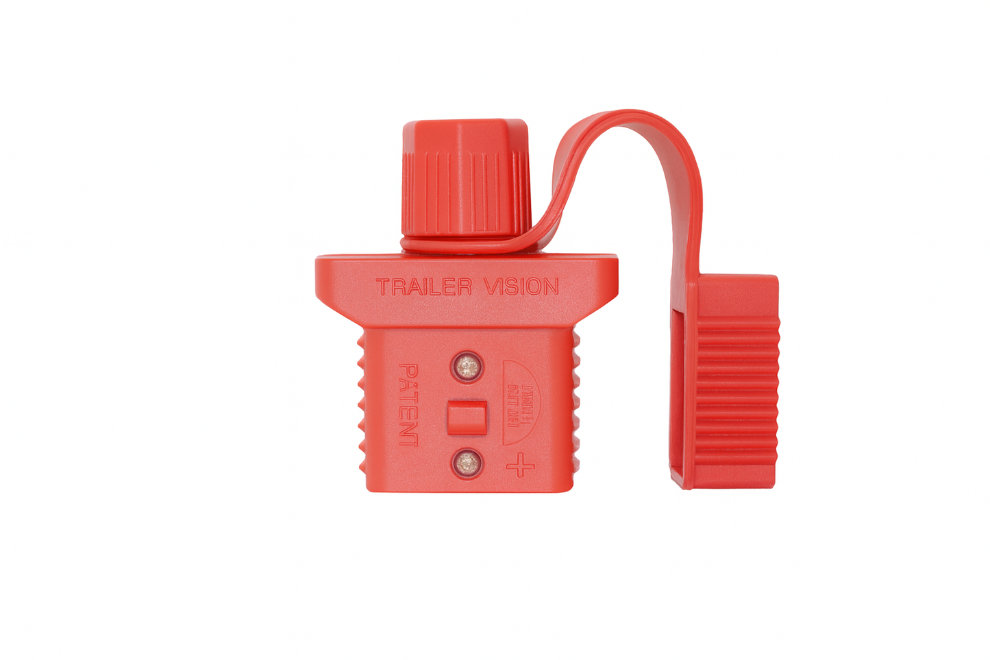 50A Connector Cover Assembly - Red with UV Rubber Cover