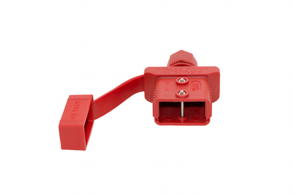 50A Connector Cover Assembly - Red with UV Rubber Cover