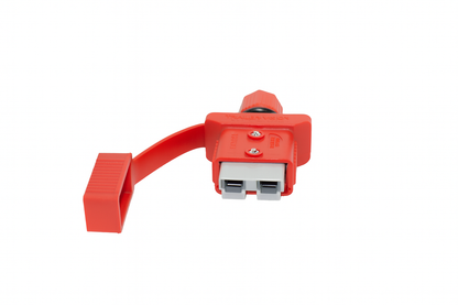 50A Connector Cover Assembly - Red with UV Rubber Cover