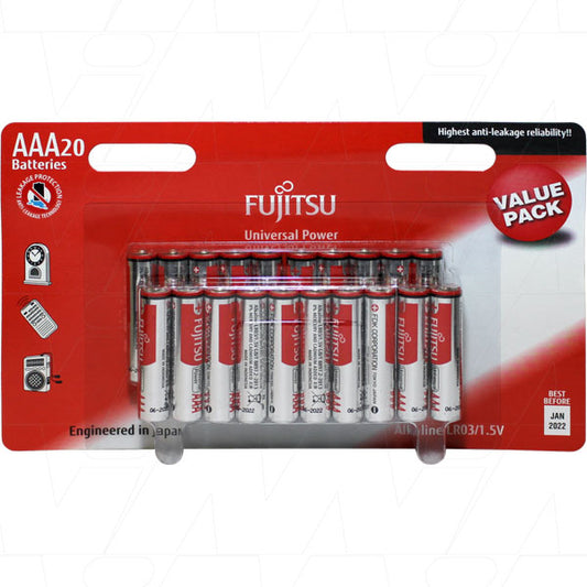 Alkaline Battery AAA 20 Pack