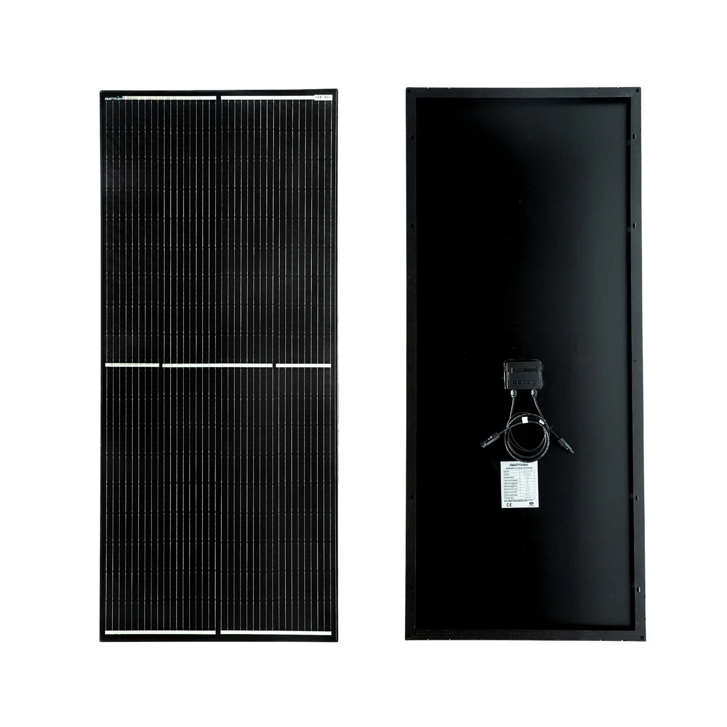 Amptron 200W 12V Monocrystalline Solar Panel Half-Cut Glass High Efficiency