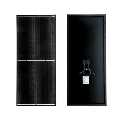 Amptron 200W 12V Monocrystalline Solar Panel Half-Cut Glass High Efficiency