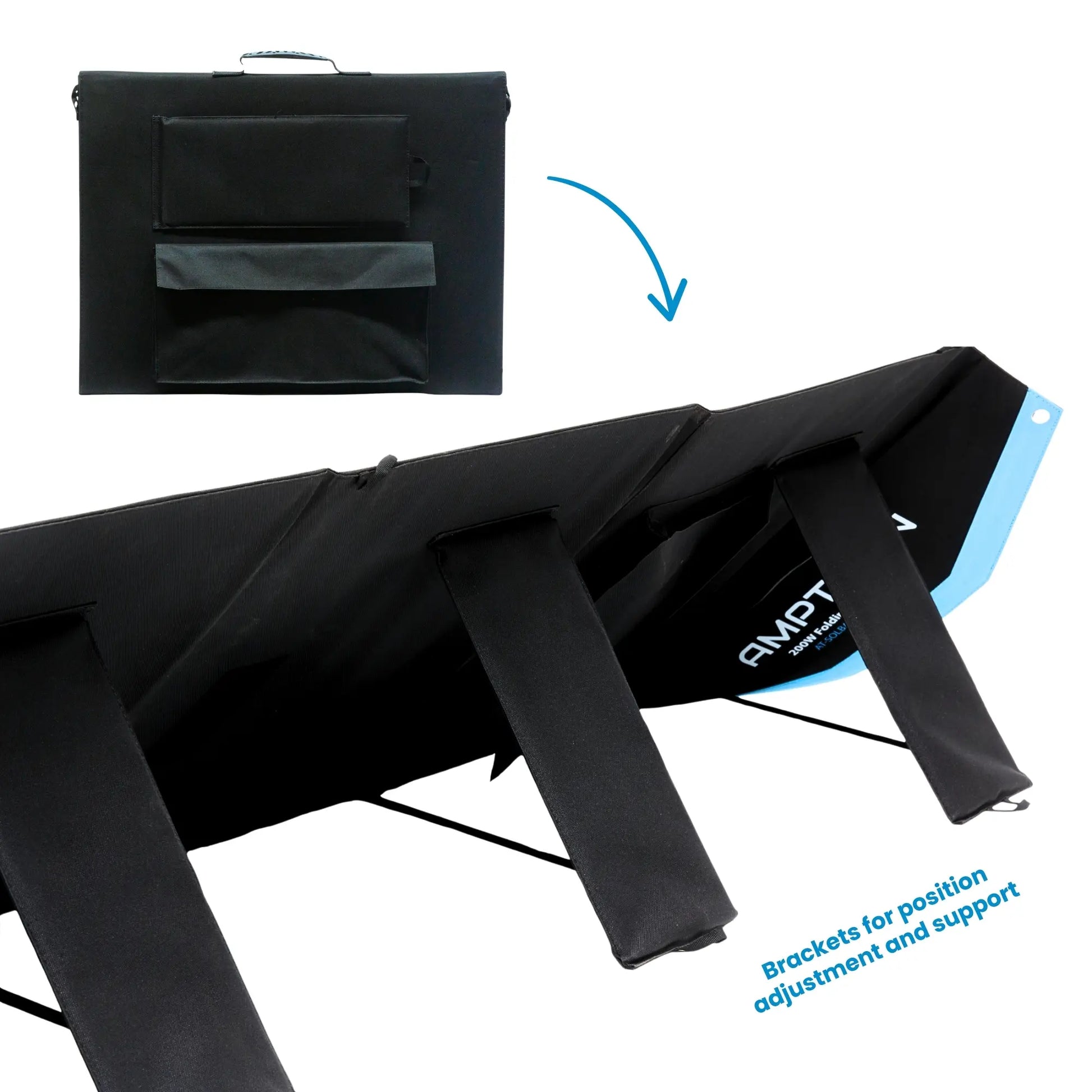 Amptron 200W 12V Solar Blanket PERC Shingled