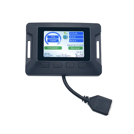 Amptron BluEdge LCD 2.4″ Full‑Colour RS485 BMS Display