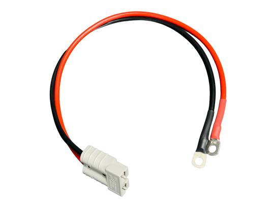 Battery Force 50A Anderson Plug to 8mm Eyelet Cable – 500mm