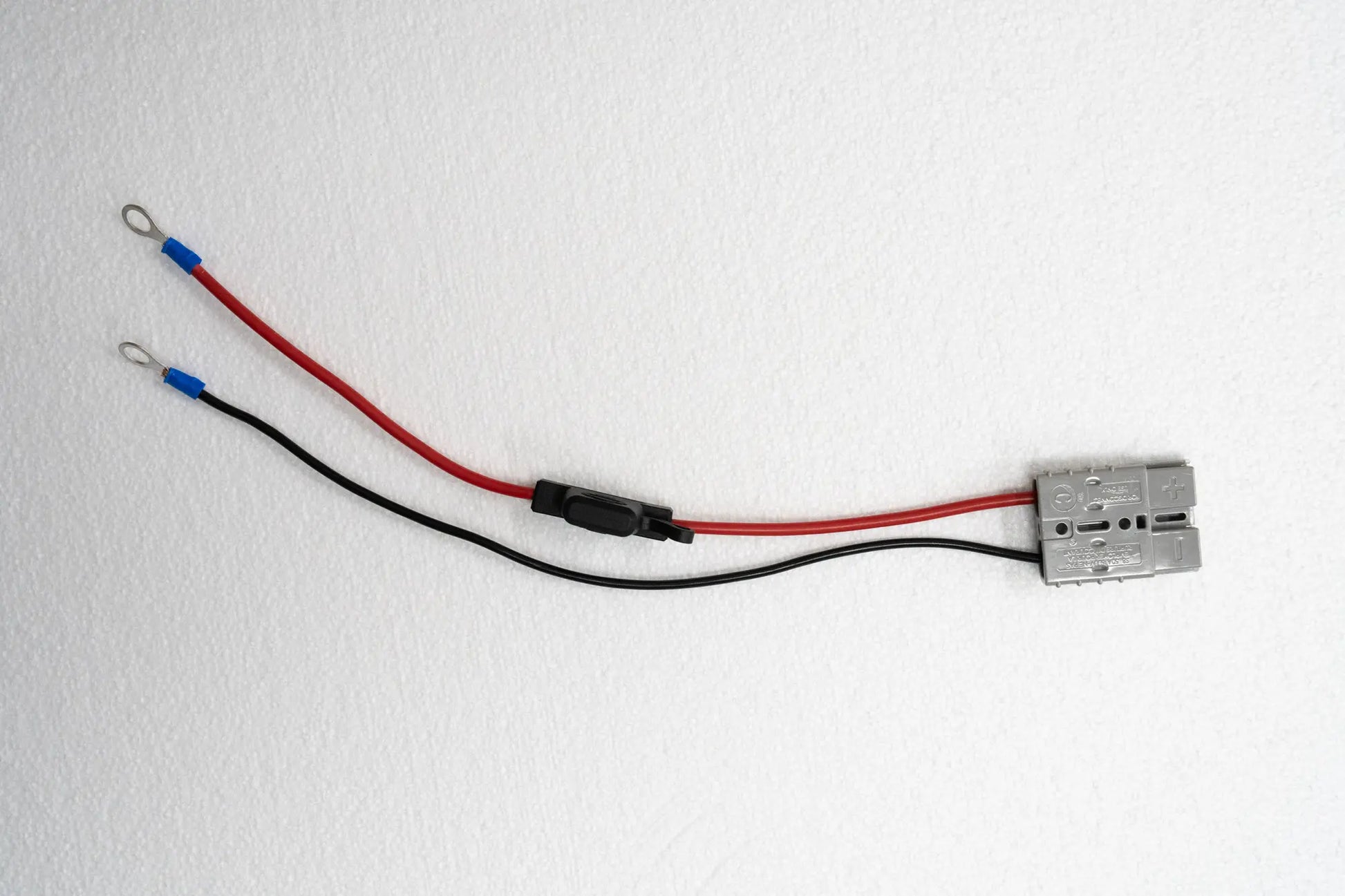 Battery Force Fused Anderson Plug to Battery Ring Terminal Lead 350mm