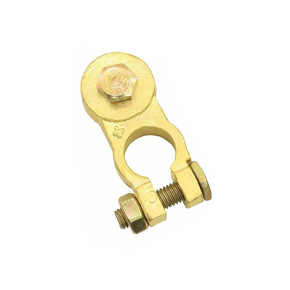 Battery Force Heavy Duty Battery Terminal M10 - Positive (Brass)