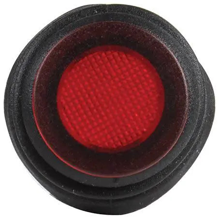 Battery Force Illuminated Rocker Switch Red LED 20A