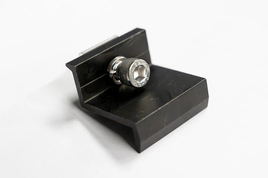 Battery Force Solar Panel Mounting Brackets - Pack of 4 (Anodised Black)