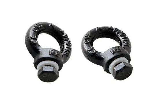 Black Tie Down Rings / Eye Nuts - Front Runner