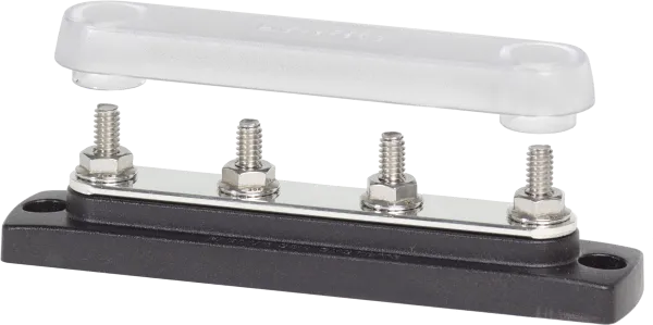 Blue Sea Systems BusBar 150A 4 x 1/4in Stud with Cover
