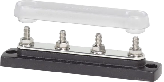 Blue Sea Systems BusBar 150A 4 x 1/4in Stud with Cover