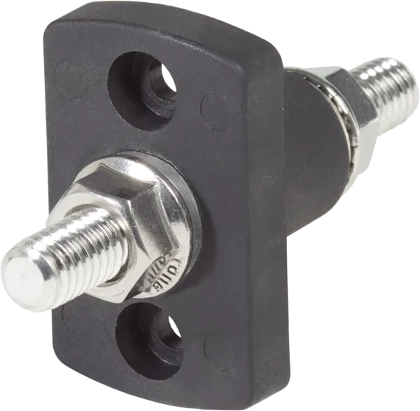 Blue Sea Systems Terminal Feed Through 3/8-16 Stud Black BS-2203B