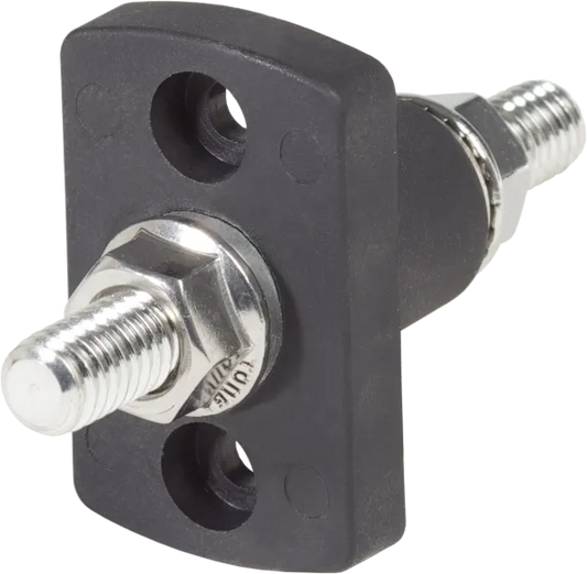 Blue Sea Systems Terminal Feed Through 3/8-16 Stud Black BS-2203B