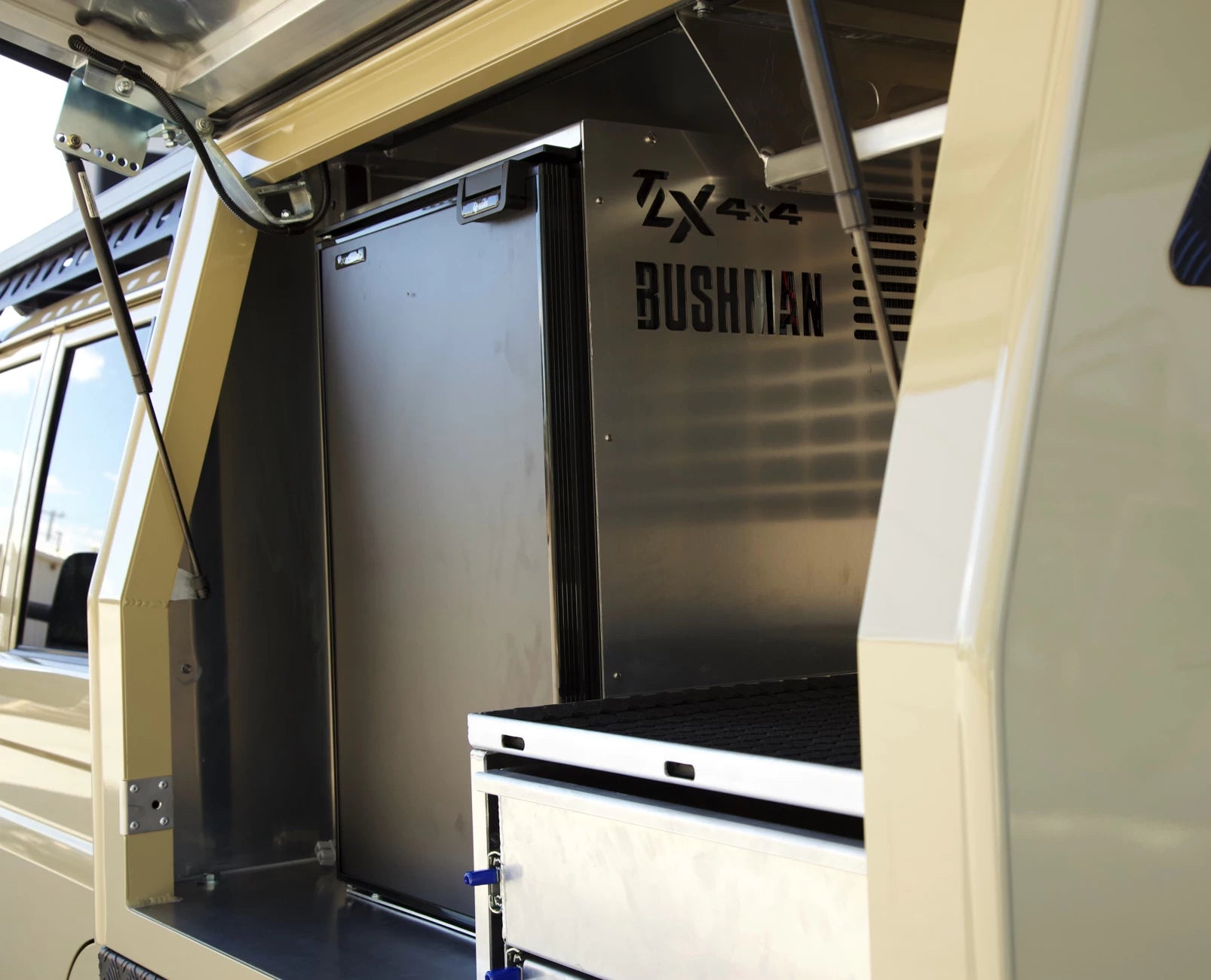 Bushman DC65-X Fridge Box - Protective Mounting Enclosure for 65L Upright Fridge