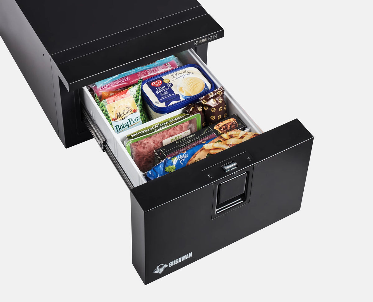Bushman DF30-HD 30L 12V/24V Drawer Fridge Freezer