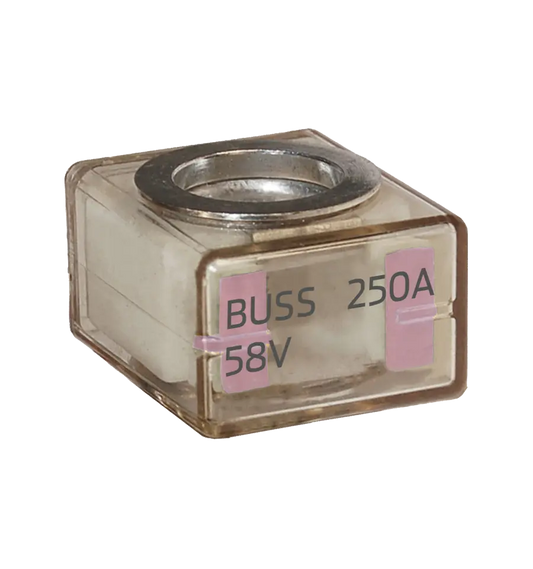 Bussman 250A Slow Acting Battery Fuse (Pink, IP66 Rated) - MRBF250