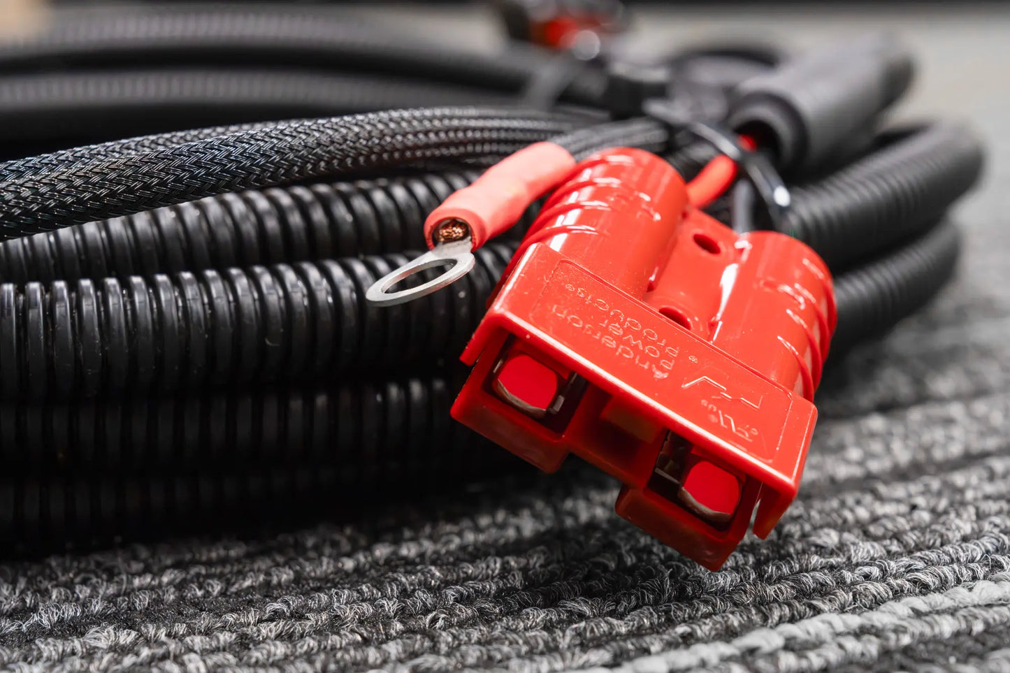 Caravan Wiring Harness for ESC - 7 Metre, 5mm Twin Core, 30A Fused Anderson Plug