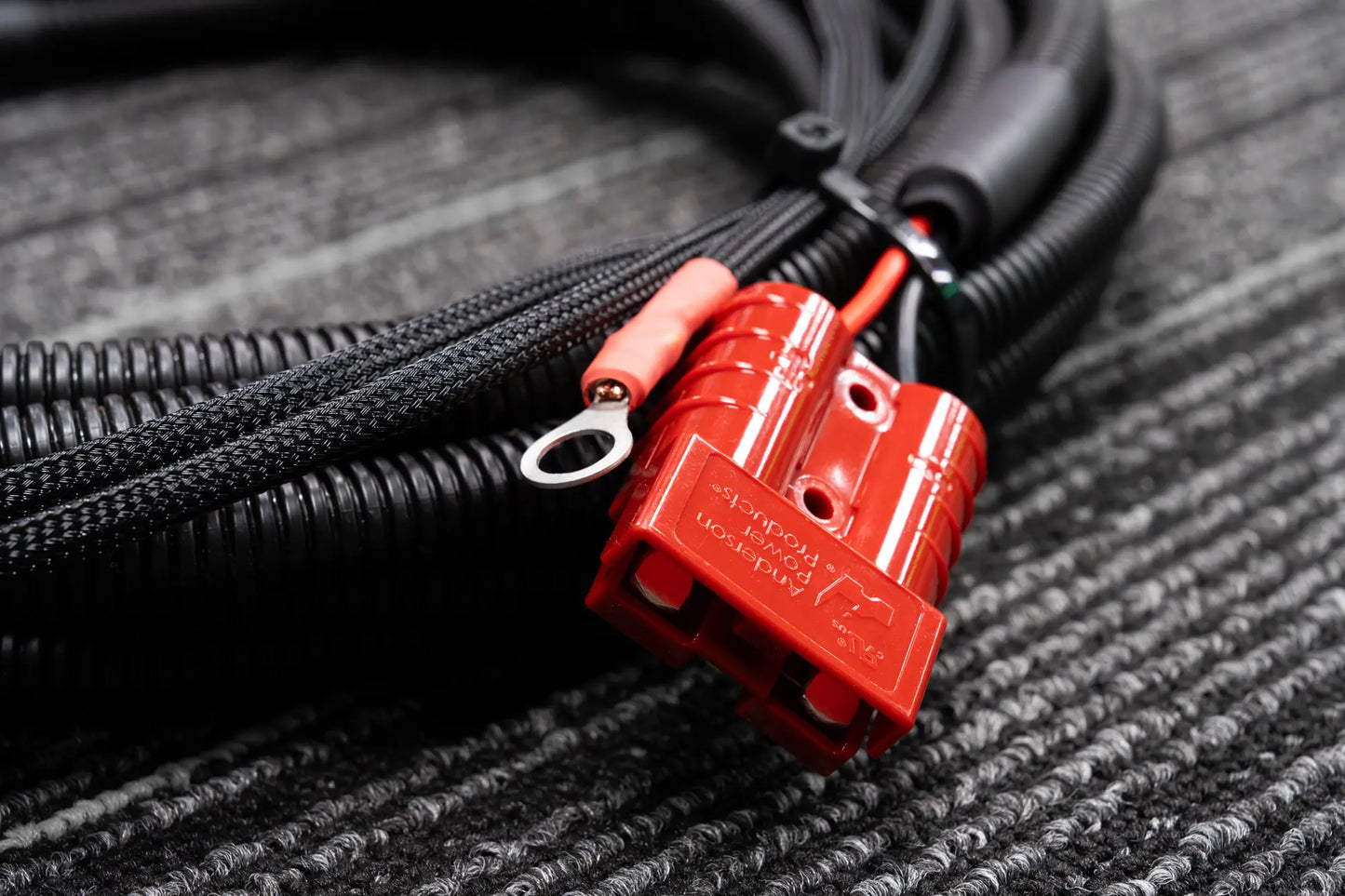 Caravan Wiring Harness for ESC - 7 Metre, 5mm Twin Core, 30A Fused Anderson Plug