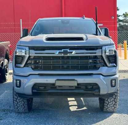 GMF 4x4 Chevrolet Silverado 2500 (2023+) Bonnet Aerial UHF Antenna Bracket (180-BB)