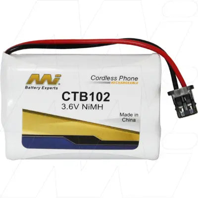Cordless Phone Battery CTB102-BP1 – NiMH Rechargeable Replacement Battery